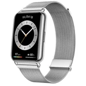 Smartwatch - Huawei Watch Fit 2 Elegant Srebrny - miniaturka - grafika 1