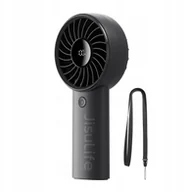 Gadżety USB - Mini wentylator Jisulife Handheld Fan Life4 5000mAh przenośny wiatraczek USB - czarny - miniaturka - grafika 1