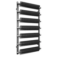 Grzejniki łazienkowe - Grzejnik RIBBON T 93x50 cm Metallic Grey D 625W Roz 46cm 10 Bar TERMA - miniaturka - grafika 1