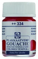 Farby i media malarskie - Talens Gouache Extra Fine Farba 16ml 334 Scarlet - miniaturka - grafika 1