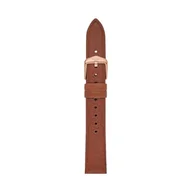 Paski - Fossil Pasek do zegarka damski 16 mm LiteHide skóra brązowa, S161088, brązowy, 16 mm, Casual - miniaturka - grafika 1