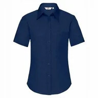 Koszule damskie - FRUIT OF THE LOOM Koszula Damska z Krótkim Rękawem Granatowa rozm. M - miniaturka - grafika 1