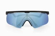 Okulary sportowe - ALBA OPTICS Okulary rowerowe DELTA BLK VZUM ML Cielo - miniaturka - grafika 1