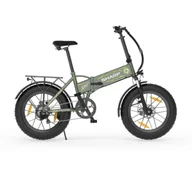 Rowery elektryczne - Sharp BK-FS08E-GY Zielony - miniaturka - grafika 1