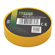 Inne mocowania - Praxa Tracon Electric izolacyjna 20mx18mm żółty S20 - miniaturka - grafika 1