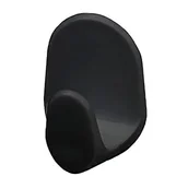 Wieszaki łazienkowe - Wieszaczek Trendy samoprzylepny C 4 sztuki czarny - miniaturka - grafika 1