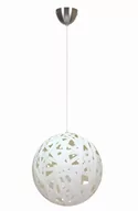 Lampy sufitowe - Candellux Lampa wisząca Frida 1x60W Biały (31-51127) - miniaturka - grafika 1