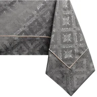Obrusy i serwetki - Obrus Maya Brązowy Drukowany Klasyczny 160x400 DecoKing - TCLOTH/DK/MAYA/BRD/PPG/COCOA/160x400 - miniaturka - grafika 1