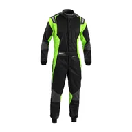 Odzież do sportów motorowych - Kombinezon wyścigowy Sparco FUTURA czarno-zielony (FIA) - miniaturka - grafika 1