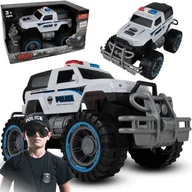 Samochody i pojazdy dla dzieci - Samochód Auto Monster Policja Z Napędem Radiowóz - miniaturka - grafika 1