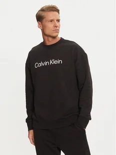 Calvin Klein Bluza Hero Logo K10K112956 Czarny Comfort Fit - Bluzy męskie - miniaturka - grafika 1
