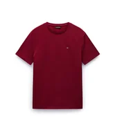 Koszulki męskie - t-shirt uomo napapijri salis ss sum np0a4h8d r1e1 tibetan red - miniaturka - grafika 1