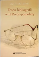Felietony i reportaże - Teoria Bibliografii w II Rzeczypospolitej - miniaturka - grafika 1