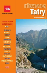 Góry Books Nieznane Tatry Przewodnik wysokogórski Tom 1 - Przewodniki - miniaturka - grafika 1