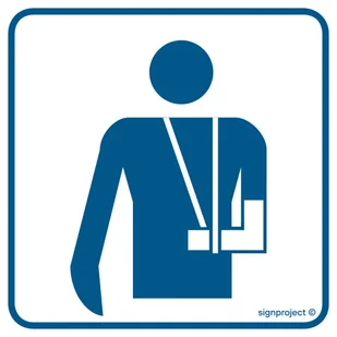 RE013 ORTOPEDIA, PN - PŁYTA PCV 1MM; (200X200MM) - Systemy ekspozycyjne i znaki informacyjne - miniaturka - grafika 1