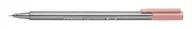 Cienkopisy - Staedtler, Cienkopis trójkątny triplus®, antyczny róż, 0.3 mm - miniaturka - grafika 1
