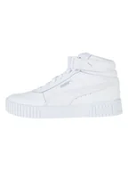 Trampki damskie - Puma Skórzane sneakersy "Carina 2.0" w kolorze białym - miniaturka - grafika 1