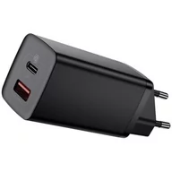 Ładowarki do telefonów - Baseus GaN2 Lite Ładowarka 65W USB / USB Typ C Quick Charge 3.0 Power Delivery (azotek galu) CCGAN2L-B01 baseus_20210524151504 - miniaturka - grafika 1