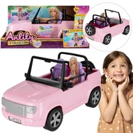 Domki dla lalek - Samochód dla lalek, auto kabriolet dla lalek 38x19x21cm - miniaturka - grafika 1