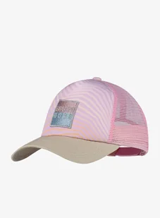 Czapka z daszkiem Buff Trucker Cap Kid - katsy orchid - Czapki męskie - miniaturka - grafika 1