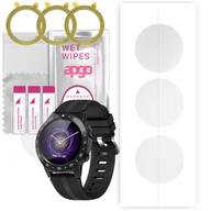 Akcesoria do smartwatchy - 3x Folia hydrożelowa do Garett Multi 4 - apgo Smartwatch Hydrogel Protection Ochrona na ekran smartwatcha - miniaturka - grafika 1