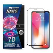 Szkła hartowane na telefon - Crong 7D Nano Flexible Glass - Szkło hybrydowe 9H na cały ekran iPhone 11 Pro / iPhone Xs / X - miniaturka - grafika 1