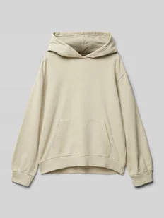 Bluza z kapturem typu oversized - Bluzy dla dziewczynek - miniaturka - grafika 1