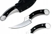 Noże - Karambit pazur nóż do samoobrony Snake II osłona kydex pazur stal - miniaturka - grafika 1