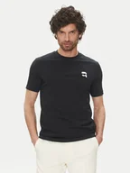 Koszulki męskie - KARL LAGERFELD T-Shirt 755710 552224 Granatowy Regular Fit - miniaturka - grafika 1