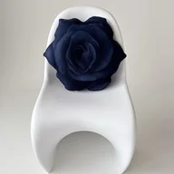 Poduszki dekoracyjne - Poduszka Kwiat Czarna Róża Duża - miniaturka - grafika 1