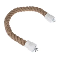 Klatki i wyposażenie dla ptaków - TIAKI drążek dla ptaków, z naturalnej juty - Ø x dł.: 3,2 x 60 cm - miniaturka - grafika 1