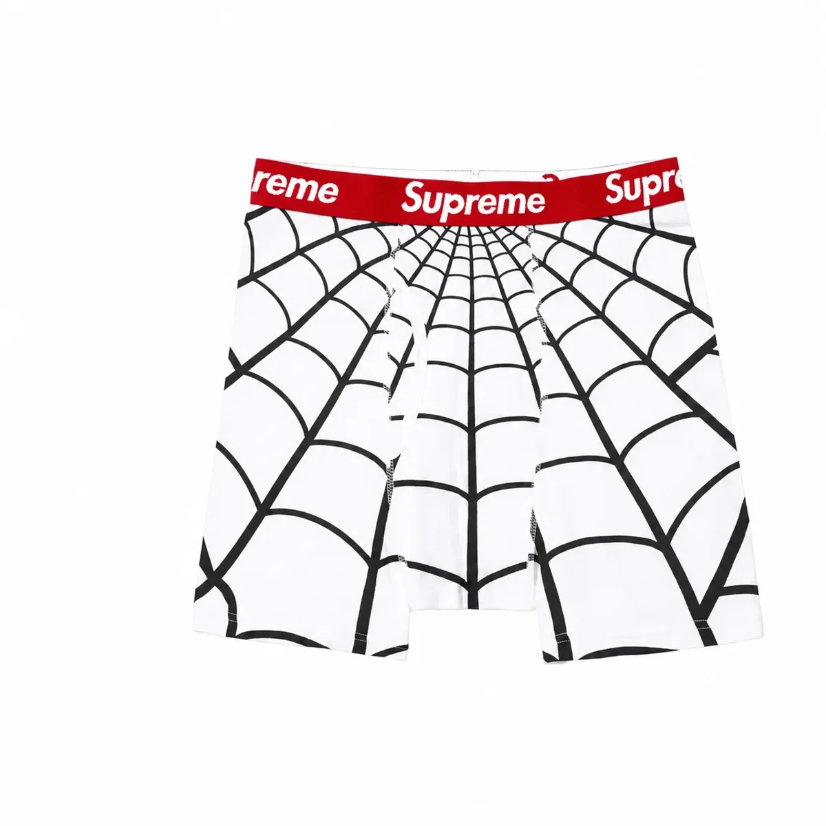 Supreme Hanes Spider-Man Boxer Briefs White (1 Pair) S