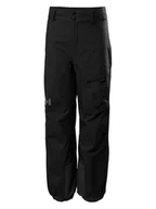 Spodnie narciarskie - Helly Hansen Spodnie narciarskie "Powder" w kolorze czarnym - miniaturka - grafika 1