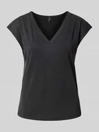 Koszulki i topy damskie - T-shirt o kroju comfort fit z mieszanki modalu model ‘FREE’ - miniaturka - grafika 1