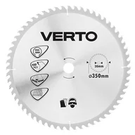 Akcesoria do elektronarzędzi - VERTO Tarcza do pilarki, widiowa, 350 x 30 mm, 60 zębów - miniaturka - grafika 1