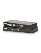 Inne akcesoria audio-wideo - ATEN Przedłużacz KVM USB/DVI/Audio + RS-232 Dual Link (60m) CE602 - miniaturka - grafika 1