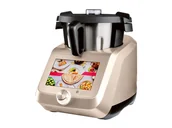 Multicookery - SILVERCREST KITCHEN TOOLS Termorobot MC Smart z Wi-Fi, 1200 W, metaliczny szampański - miniaturka - grafika 1