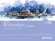 Podobrazia, bloki, papiery - Blok GAMMA Watercolour Torchon akwarela 18x24 cm - miniaturka - grafika 1