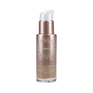 Lumene Natural Glow Fluid Foundation SPF20 Deep Tan podkład rozświetlająco wygładzający 30ml - Podkłady do twarzy - miniaturka - grafika 1