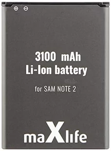 Maxlife Bateria do Samsung Galaxy Note 2 N7100 3100 mAh OEM000841 - Baterie do telefonów - miniaturka - grafika 1