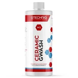 GTECHNIQ W3 - Szampon z powłoką odpychającą zabrudzenia 500ml - Kosmetyki samochodowe - miniaturka - grafika 1