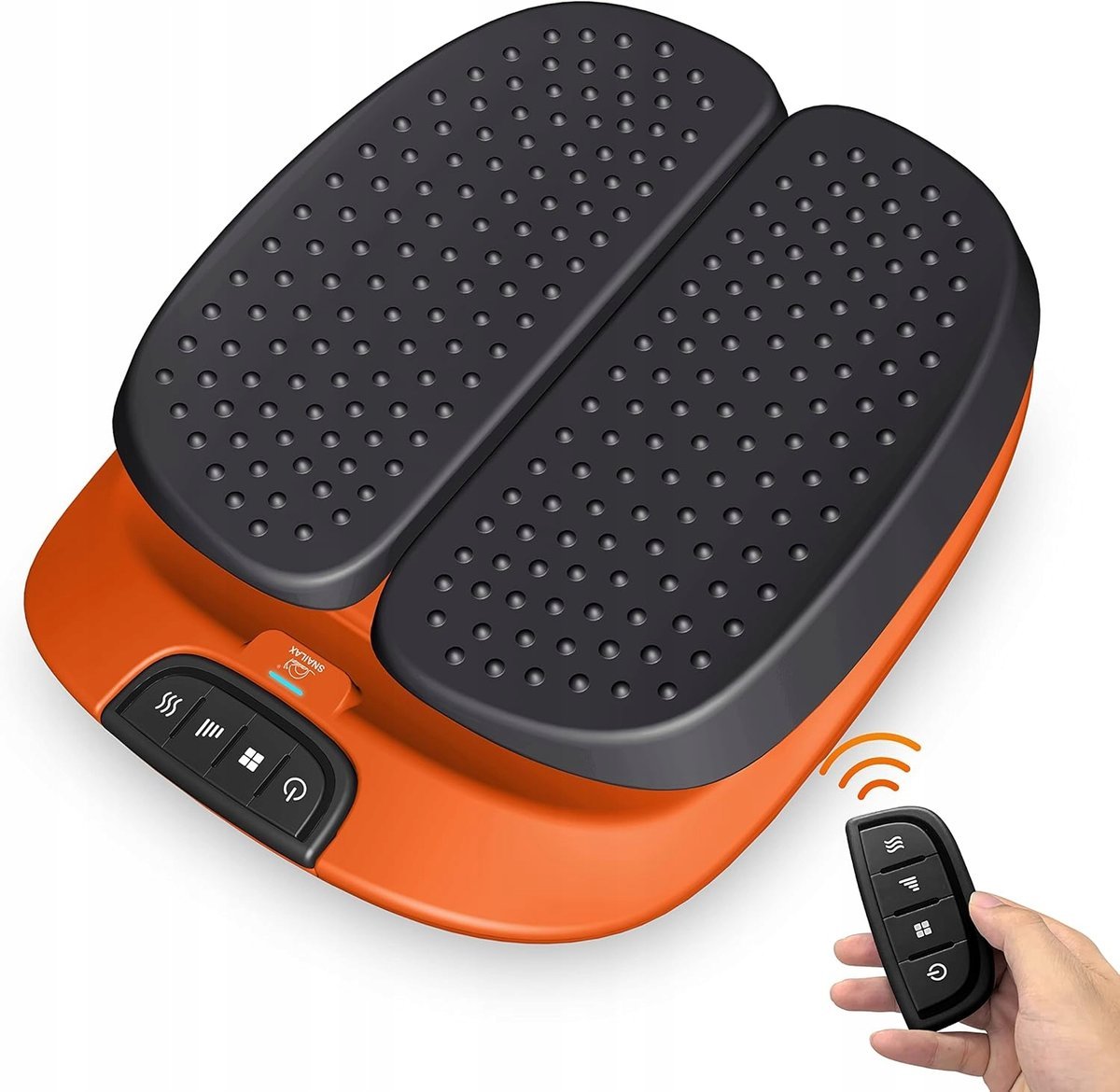 MASAŻER STÓP WIBRACYJNY Z OGRZEWANIEM PILOT REGULACJA PRĘDKOŚCI