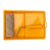 Pozostałe akcesoria malarskie - Zestaw malarski walec 18 cm z rączką z kuwetą - miniaturka - grafika 1