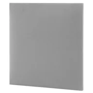 Panele ścienne i boazeria - PANEL ŚCIENNY TAPICEROWANY 3D KWADRAT 30x30 CM JASNO SZARY T06 WELUROWY - miniaturka - grafika 1