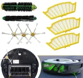Filtry do odkurzaczy - ZESTAW SZCZOTKI FILTRY WAŁKI DO IROBOT ROOMBA 570 580 581 582 583 585 590 - miniaturka - grafika 1