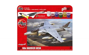Model plastikowy zestaw prezentowy BAE Harrier GR.9A 1/72 Airfix - Modele do sklejania - miniaturka - grafika 1