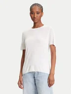 Swetry damskie - Calvin Klein Sweter LV044A307G Écru Regular Fit - miniaturka - grafika 1