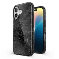 Etui i futerały do telefonów - Speck Etui na iPhone'a 16 - etui na iPhone'a 16 dla kobiet i mężczyzn - CandyShell etui na telefon iPhone 16 Slim MagSafe - czarny brokat/stal czarna - miniaturka - grafika 1