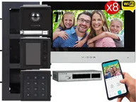 Wideodomofony - Zestaw modułowy wielorodzinny wideodomofon IP Vidos ONE 8x M2010 A2000-G/D/LCD FullHD Szyfrator Podtynkowy - miniaturka - grafika 1