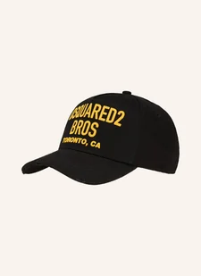dsquared2 Czapka Z Daszkiem schwarz - Czapki damskie - miniaturka - grafika 1